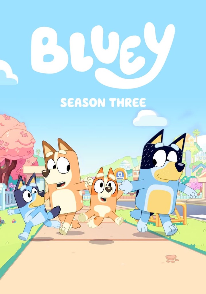 Saison 3 Bluey streaming où regarder les épisodes?